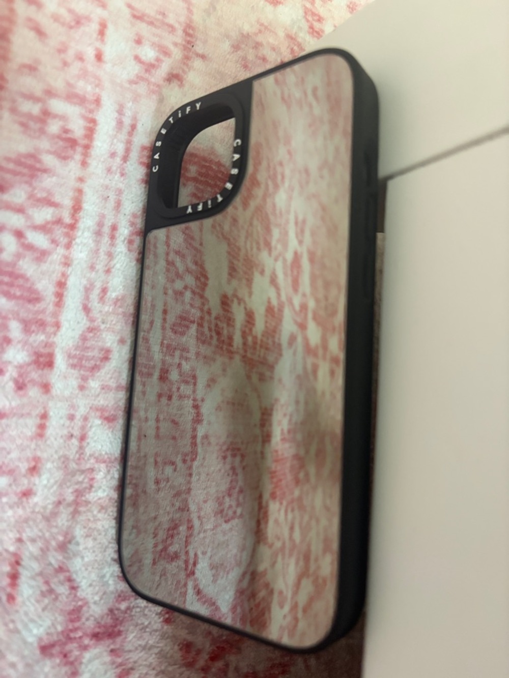 Casetify Mirrored Back Magsafe Phone 14 Case with Black Frame